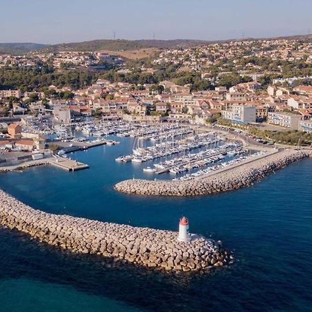 Sea, Sweet & Sun - Vue Sur Mer - T3 - Plage Commerce Et Port A Pieds Sausset-les-Pins Exterior foto